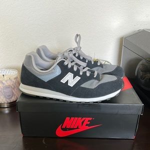 New Balance M ML565CBK shoes white black grey